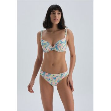 Sutien de baie cu burete si imprimeu