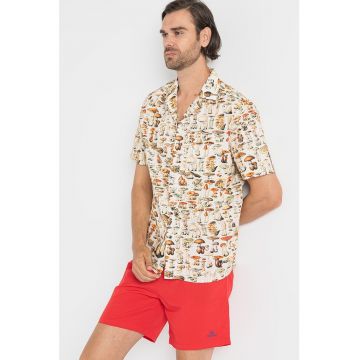Pantaloni scurti de baie cu buzunare laterale