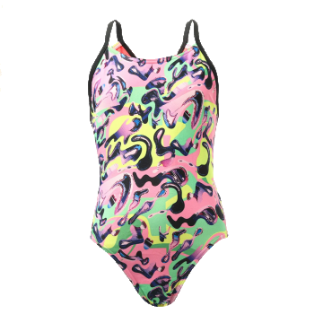 ALV LANE LINE BACK JF PINK/YELLOW ALV LANE LINE BACK JF PINK/YELLOW