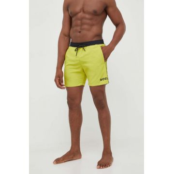 BOSS pantaloni scurti de baie culoarea verde
