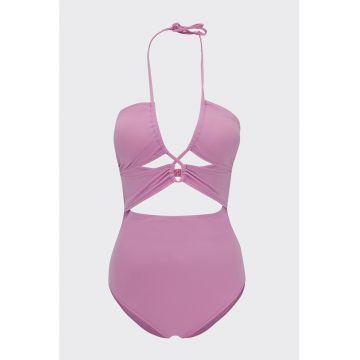 Costum de baie intreg cu decupaje