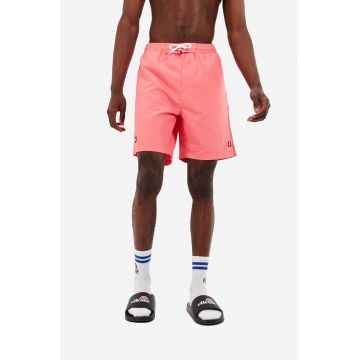 Ellesse pantaloni scurți de baie barbati, culoarea roz, neted SHR18032-PINK