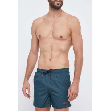 HUGO pantaloni scurti de baie culoarea verde