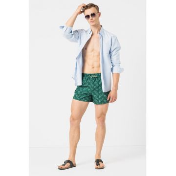 Pantaloni scurti de baie cu imprimeu logo