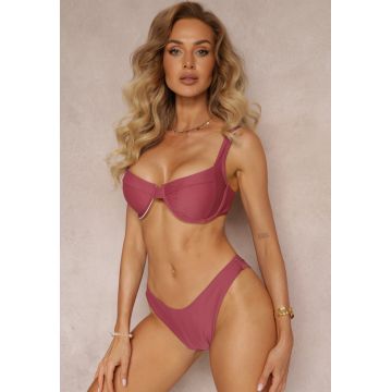 Costum de baie bikini Roz închis