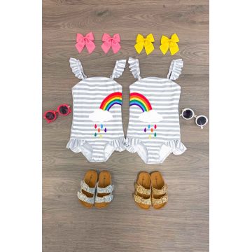 Costum de baie - Curcubeu - gemene Drool