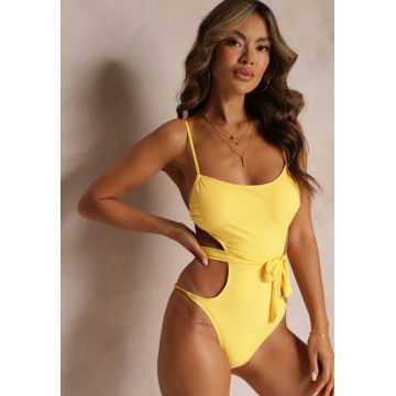 Costum de baie Galben