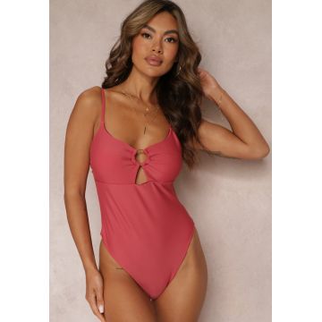 Costum de baie Roz închis