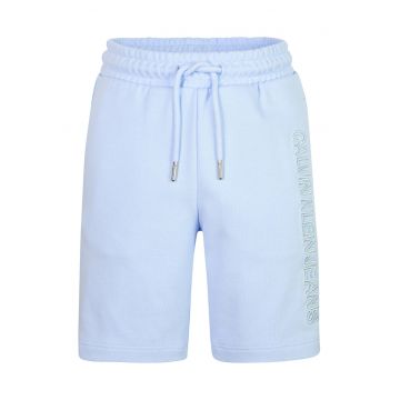 Pantaloni scurti sport de bumbac cu snur