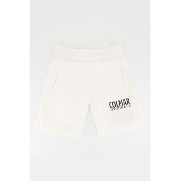 Pantaloni sport scurti cu imprimeu logo Pantaloni sport scurti cu imprimeu logo