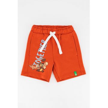 Pantaloni sport scurti de bumbac cu imprimeu grafic