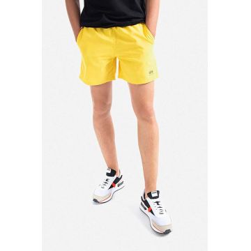 Alpha Industries pantaloni scurți de baie culoarea galben 196930.465-yellow