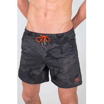 Alpha Industries pantaloni scurți de baie culoarea negru 196930.125-black