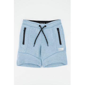 Bermude sport slim fit cu buzunare oblice