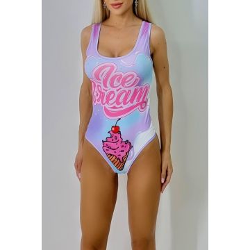 Body - costum de baie LYS Pink Ice, Marime universala S/M