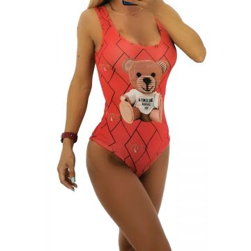 Body - costum de baie LYS Toy, Rosu, Marime S/M