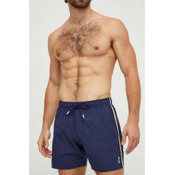 BOSS pantaloni scurti de baie culoarea albastru marin