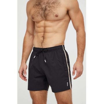 BOSS pantaloni scurti de baie culoarea negru