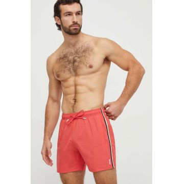 BOSS pantaloni scurti de baie culoarea rosu