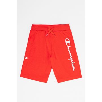 Pantaloni scurti cu imprimeu logo