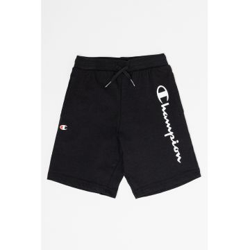 Pantaloni scurti cu imprimeu logo