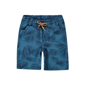 Pantaloni scurti cu imprimeu tropical