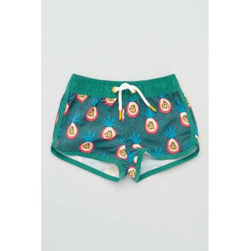 Pantaloni scurti cu model colorblock