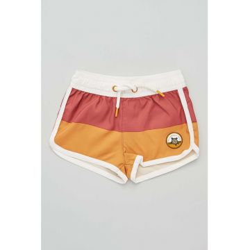 Pantaloni scurti cu model colorblock
