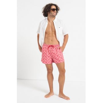 Pantaloni scurti de baie cu imprimeu logo