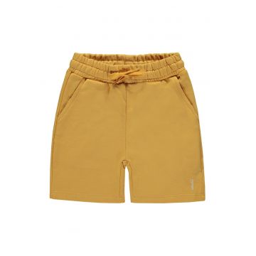 Pantaloni scurti de bumbac cu buzunare laterale