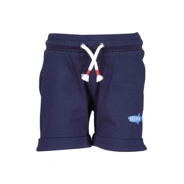 Pantaloni scurti de bumbac cu snur