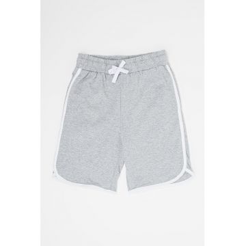 Pantaloni scurti de bumbac cu snururi