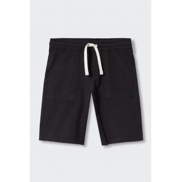 Pantaloni scurti din bumbac cu snur de ajustare Richard