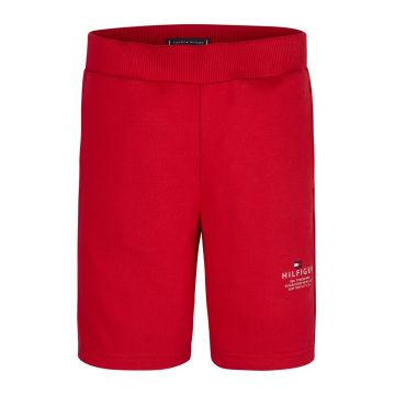 Pantaloni sport din amestec de bumbac organic cu logo