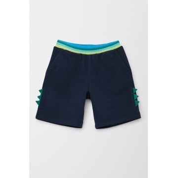 Pantaloni sport scurti cu model cu dungi