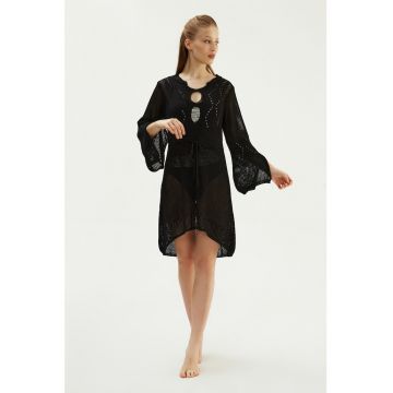 Rochie de plaja cu decupaje