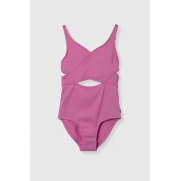 Abercrombie & Fitch costum de baie dintr-o bucată pentru copii culoarea roz