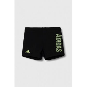 adidas Performance costum de baie copii culoarea negru