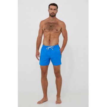 BOSS pantaloni scurti de baie culoarea turcoaz BOSS pantaloni scurti de baie culoarea turcoaz