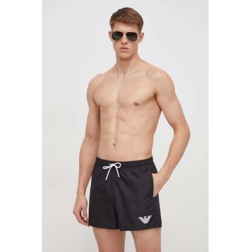 Emporio Armani Underwear pantaloni scurti de baie culoarea negru