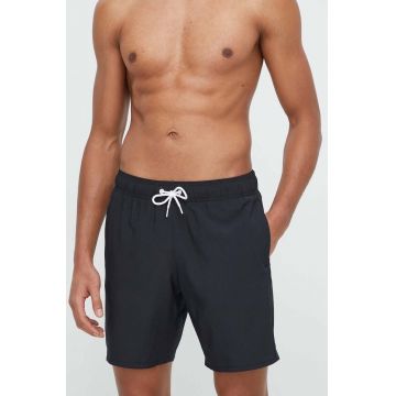 Hollister Co. pantaloni scurti de baie culoarea negru