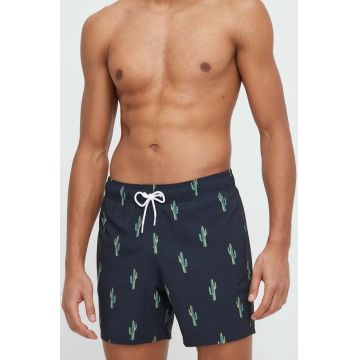 Hollister Co. pantaloni scurti de baie culoarea negru