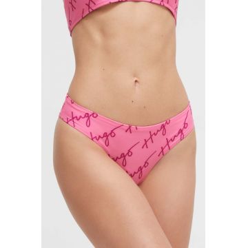 HUGO chiloti de baie culoarea roz HUGO chiloti de baie culoarea roz