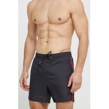 HUGO pantaloni scurți de baie culoarea bleumarin 50500973