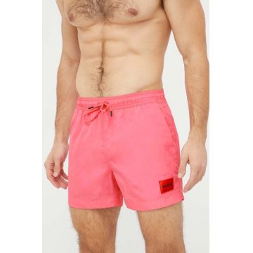 HUGO pantaloni scurți de baie culoarea roz 50469323