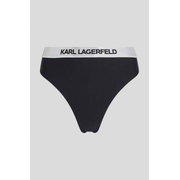 Karl Lagerfeld chiloti de baie culoarea negru