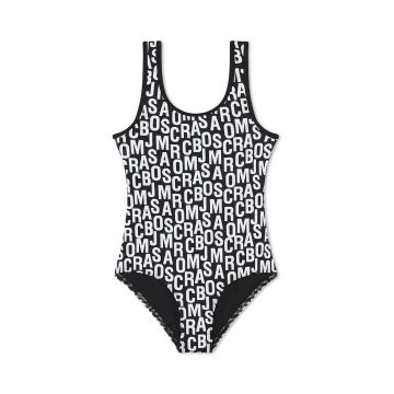 Marc Jacobs costum de baie dintr-o bucată pentru copii culoarea negru