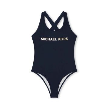 Michael Kors costum de baie dintr-o bucată pentru copii culoarea albastru marin
