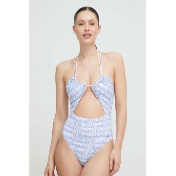 Tommy Jeans costum de baie dintr-o bucată cupa moale