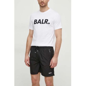 BALR. pantaloni scurti de baie barbati, culoarea negru